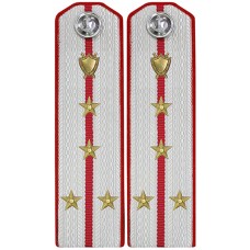 Юстиция ВМФ СССР. Младший офицерский состав, погоны обр. 1943 г.
